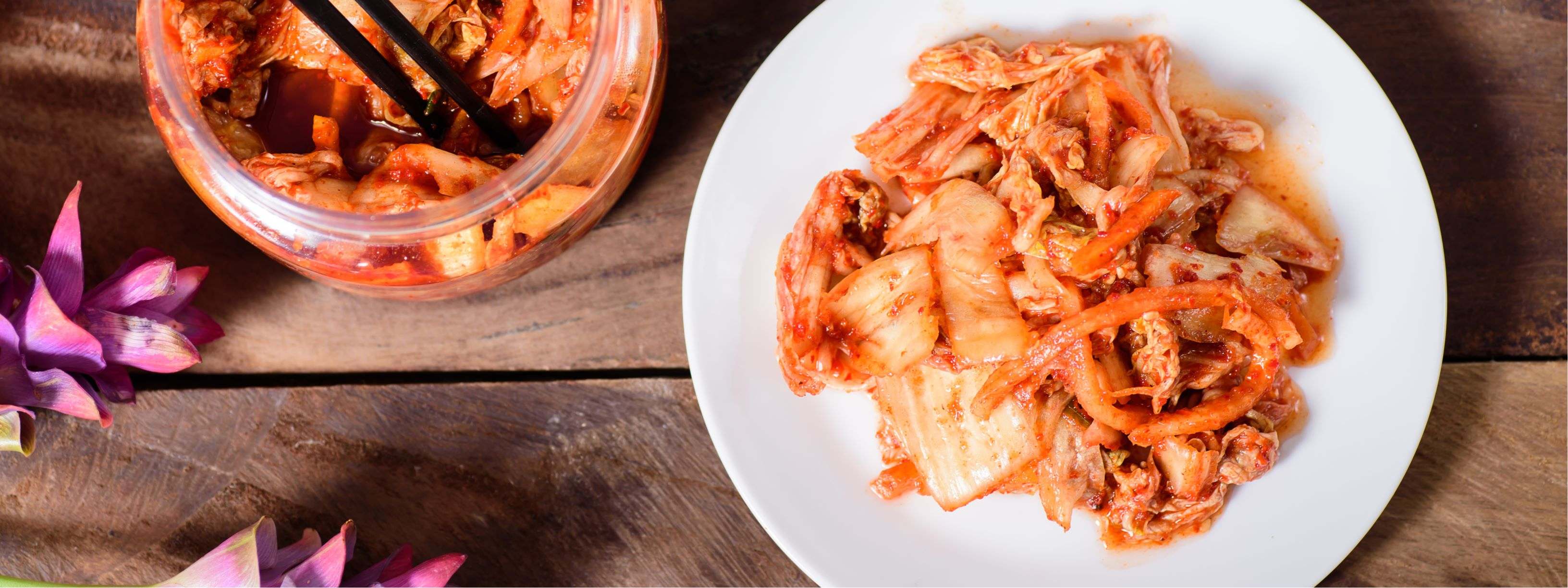Kimchi neboli kimči – korejský salát z kvašené zeleniny